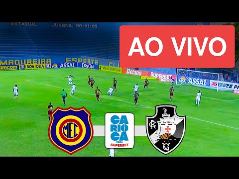 Madureira vs Vasco live with images - Carioca Championship 2026 - Today's game!