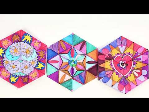 DJECO - Mandalas constellations - colouring (DJ09655)