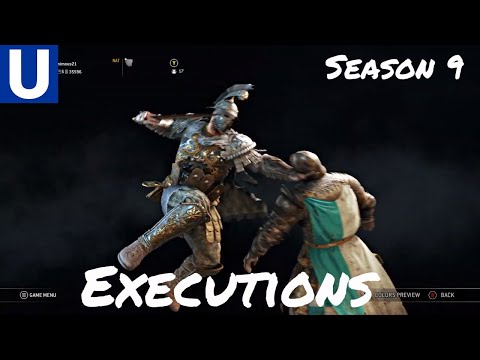 For Honor- New Executions!! (Year 3 Season 1)
