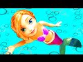 Frozen Elsa and Anna are Mermaids! Disney ...