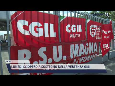 2021-07-16 PRATO - LUNEDÌ SCIOPERO A SOSTEGNO DELLA VERTENZA GKN