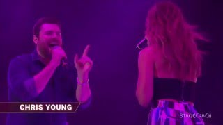 Chris Young &amp; Cassadee Pope - Think Of You LIVE @ Stagecoach 2016