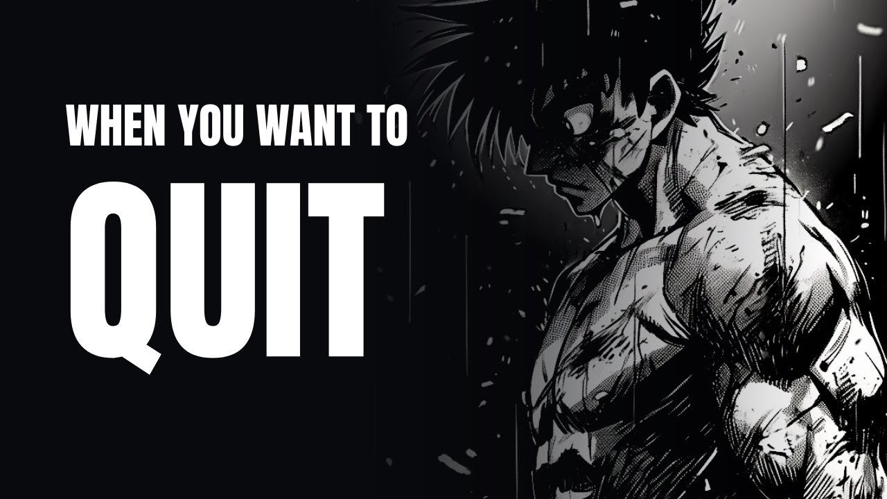 WHEN YOU WANT TO QUIT| HAJIME NO IPPO MOTIVATION | THE 25TH HOUR - REALLY SLOW MOTION #hajimenoippo