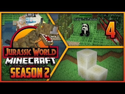 Minecraft Jurassic World S2 - Episode 4 - OUR CAT DIED & MONSTERS!