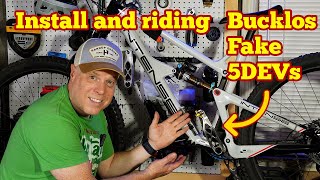 Installing and riding the 5DEV clone MTB cranks