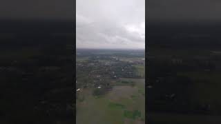 preview picture of video 'Landing at Saidpur Airport'