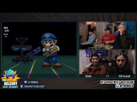 PM @ the Balcony 83 - Losers Semis ft. Sneez (R.O.B.) VS Nashun (Mario)