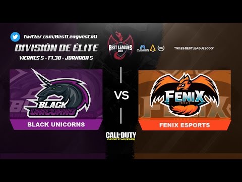 JORNADA 5 - Black Unicorns VS Fenix Esports - División de Élite