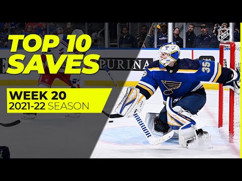 Top 10 Saves from Week 20 of the 2021-22 NHL Season