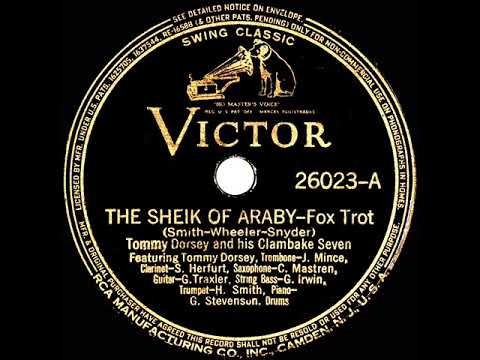 1938 Tommy Dorsey Clambake Seven - The Sheik Of Araby