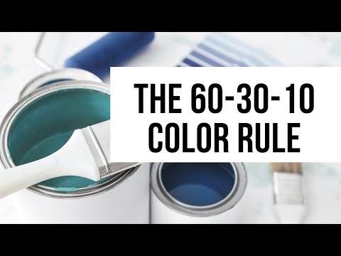 The 60 30 10 Color Rule for Interior Design