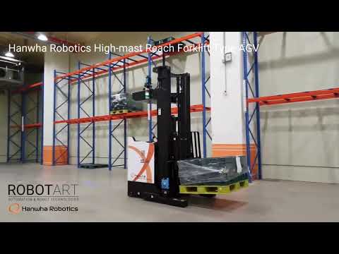 Robot ART | Hanwha Robotics | Factory Automation AGV (pallet transport)