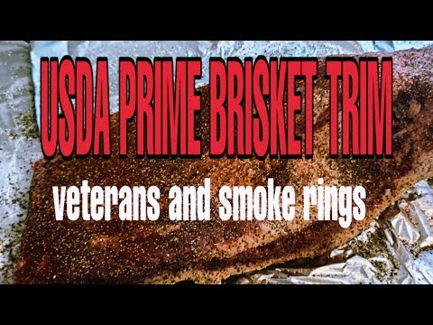 USDA Prime Brisket Trimming