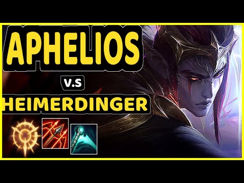 PRAEDYTH (APHELIOS) vs HEIMERDINGER - BOTTOM ADC CHALLENGER GAMEPLAY - OC