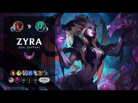 Zyra Support vs Thresh - NA Master Patch 13.12