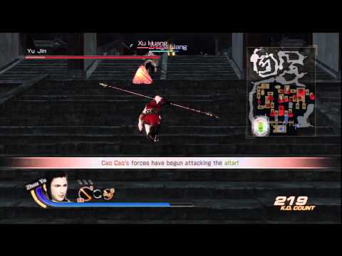 Wu Story Mode Stage 2-7 Battle of Chibi - Part 1 Dynasty Warriors 7 HD