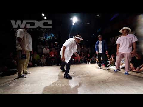 Greenteck & NELSON vs TAKUMI & らんきち BEST8 POP WDC 2018 FINAL World Dance Colosseum