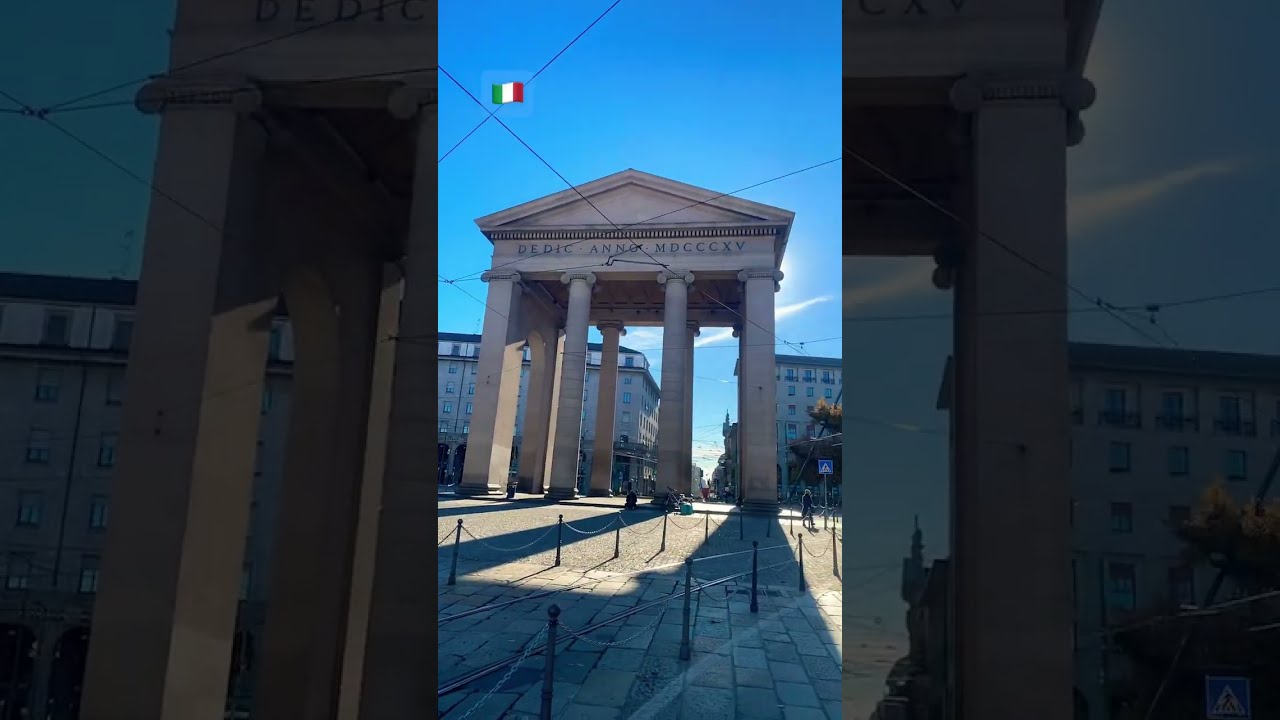 Shorts Arco di Porta Ticinese, Navigli, Milano - Italy #shorts #milan #italy