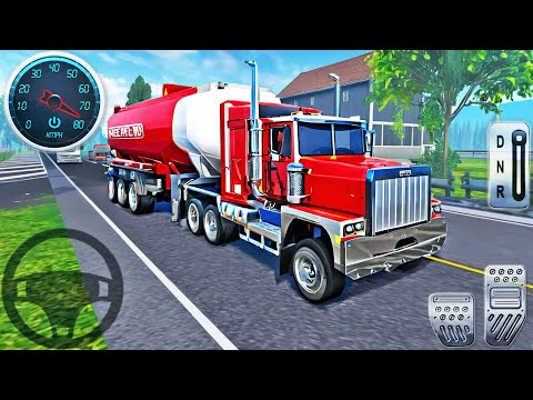 Oil Tanker Transport Driving Simulator - Heavy Cargo Truck Driver Pro 3D - Android GamePlay