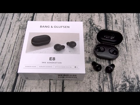 External Review Video Z3LGkwNGpX8 for Bang & Olufsen Beoplay E8 3rd-Gen True Wireless Headphones (2020)