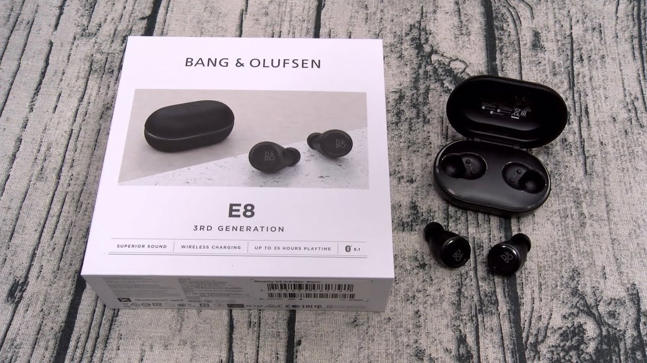 video Tai nghe True Wireless B&O Beoplay E8 3rd Gen chính hãng 0