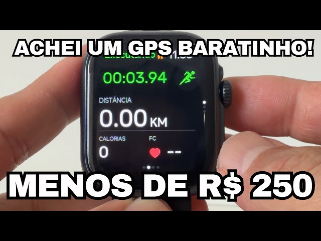 Smartwatch com GPS abaixo de R$ 250,00 |  Bettdow Fb041