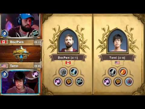 Hearthstone Winter Championship - DocPwn & Tarei 25.03.17 (1/2)