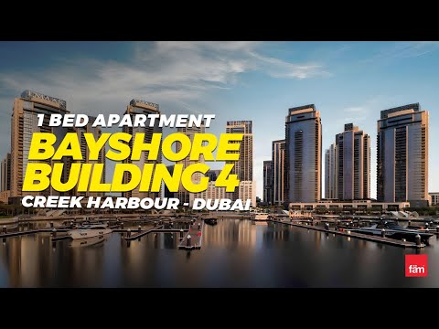Stunning 1 Bed Apartment in Building 4, Bayshore, Creek Harbour - Dubai