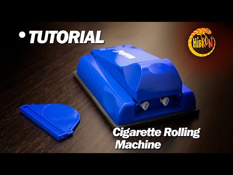 HIBRON | Cigarette Rolling Machine TUTORIAL
