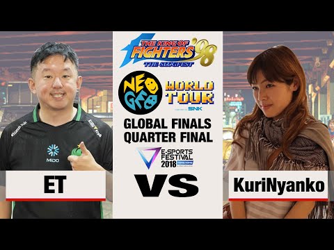 ET vs KuriNyanko - KOF '98 Neo Geo World Tour Season 1 Global Finals Winners Quarter Final