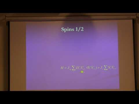 Thierry Giamarchi - Lecture II - March 13, 2019