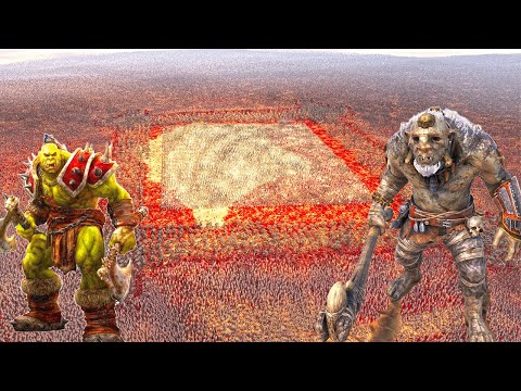 CAN 12,000 HUMAN & GIANT'S SURVIVE 2 MILLION ORCS !!   Ultimate Epic Battle Simulator 2 | UEBS 2