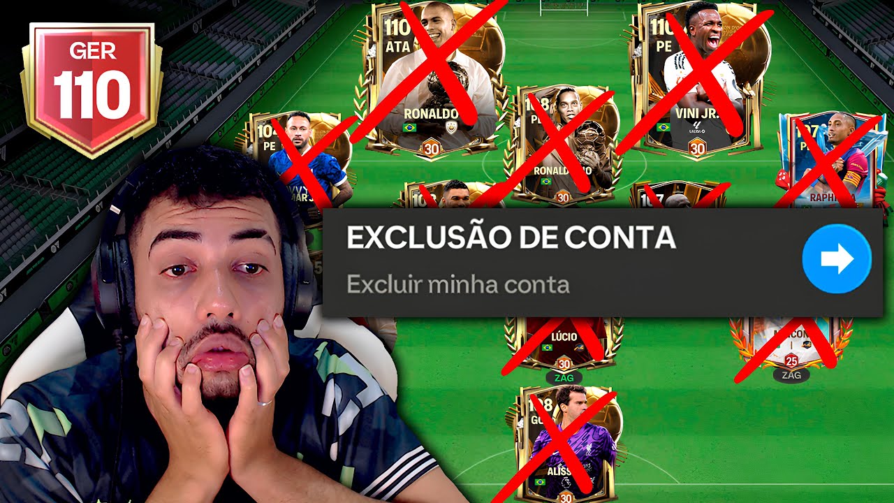 HACKERAM MINHA CONTA de BILHÕES no FC MOBILE! 😭