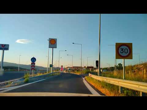 Driving in Greece, Leontari - Sparti