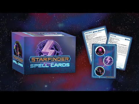Starfinder Spell Cards