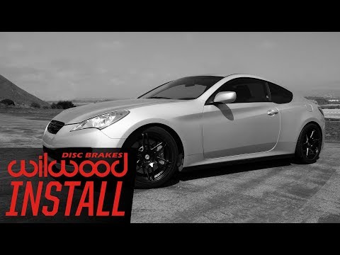 Hyundai Genesis Wilwood Brake Install