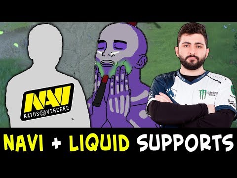 When NAVI and LIQUID supports in one team — Velheor + GH destroying enemy