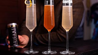 Sparkling 75 Trio: French, Mexican & Kentucky Twists with Briganti Wines