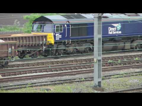 66433,sb Crewe Bas Hall Bescot engineers out of Crewe Bas Hall 16,5,17