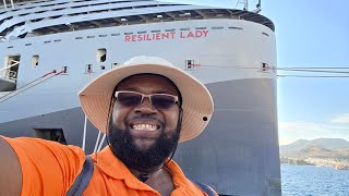 Virgin Voyages Resilient Lady. Solo Seaview room tour. 