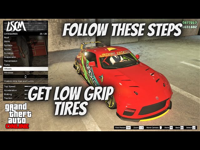 map vuist Oneerlijkheid How to get Low Grip tires in GTA Online: A step-by-step guide