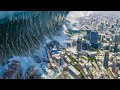 Huge Tsunami Covers 99% of Earth With Water Leaving Only The Ultra Rich Alive