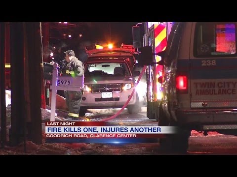 Clarence Center fire leaves one dead