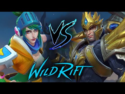 RIVEN vs. JARVAN BARON LANE GAMEPLAY - WILD RIFT