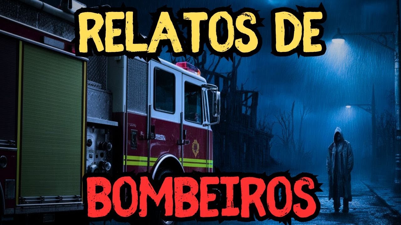 3 RELATOS SOBRENATURAIS DE BOMBEIROS - História de terror