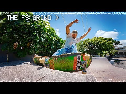 Skateboarding Trick Tip: How To FRONTSIDE GRIND - Secrets Revealed!!!