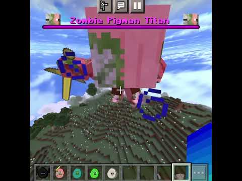Jayisback - titans mobs in Minecraft #shorts