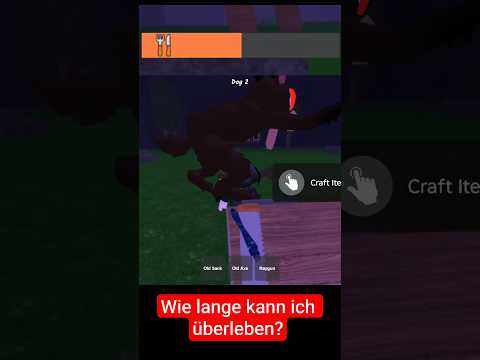 Wie lange kann ich in 99 Nächte im Wald überleben wenn ich AFK bin?