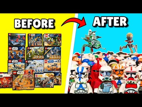 Ich habe ALLE LEGO Star Wars Battle Packs gebaut...