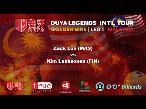 DUYA LEGENDS INTL TOUR - LEG 1 MALAYSIA -  C10 - Zack Loh (MAS) vs Kim Laaksonen (FIN)